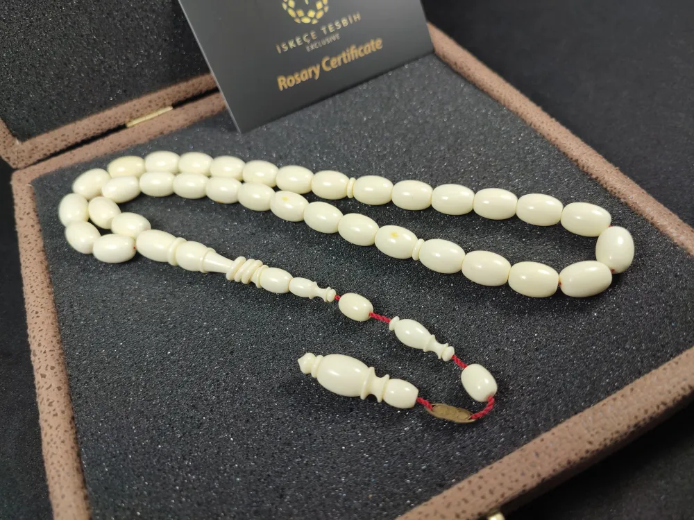 Bedri̇ Ala Usta Eseri̇ 26.73 Gr. İmzalı Halkalı Pati̇nli̇ Mahjong (Eski̇ Oyun Taşı) küçük resim 2