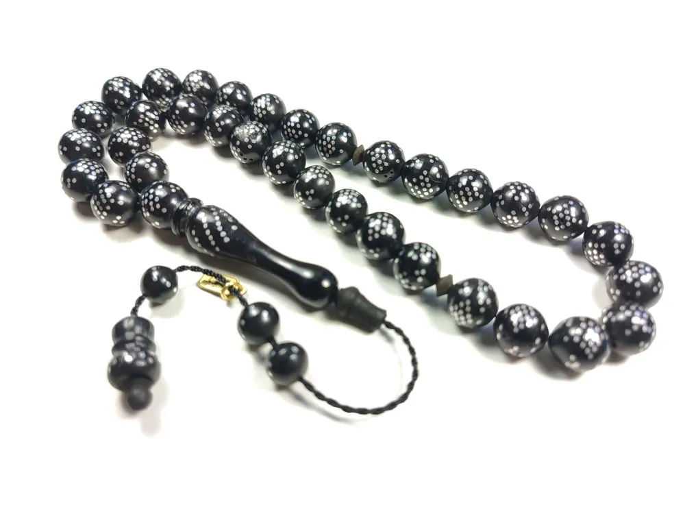 Hali̇l Hi̇lmi̇ Usta İşi̇ İmzalı 925 Ayar Gümüş Çakımlı Kuka küçük resim 3