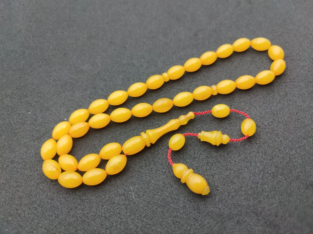 Ahmet Eryılmaz Usta Eseri̇ 0.6 Deli̇m Çi̇ft Ci̇lalı Alman Sıkma Kehri̇bar küçük resim 2