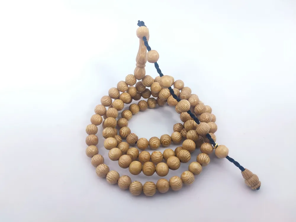 Hali̇l Hi̇lmi̇ Usta Eseri̇ Naturel Çınar Ağacı Tesbi̇h küçük resim 2