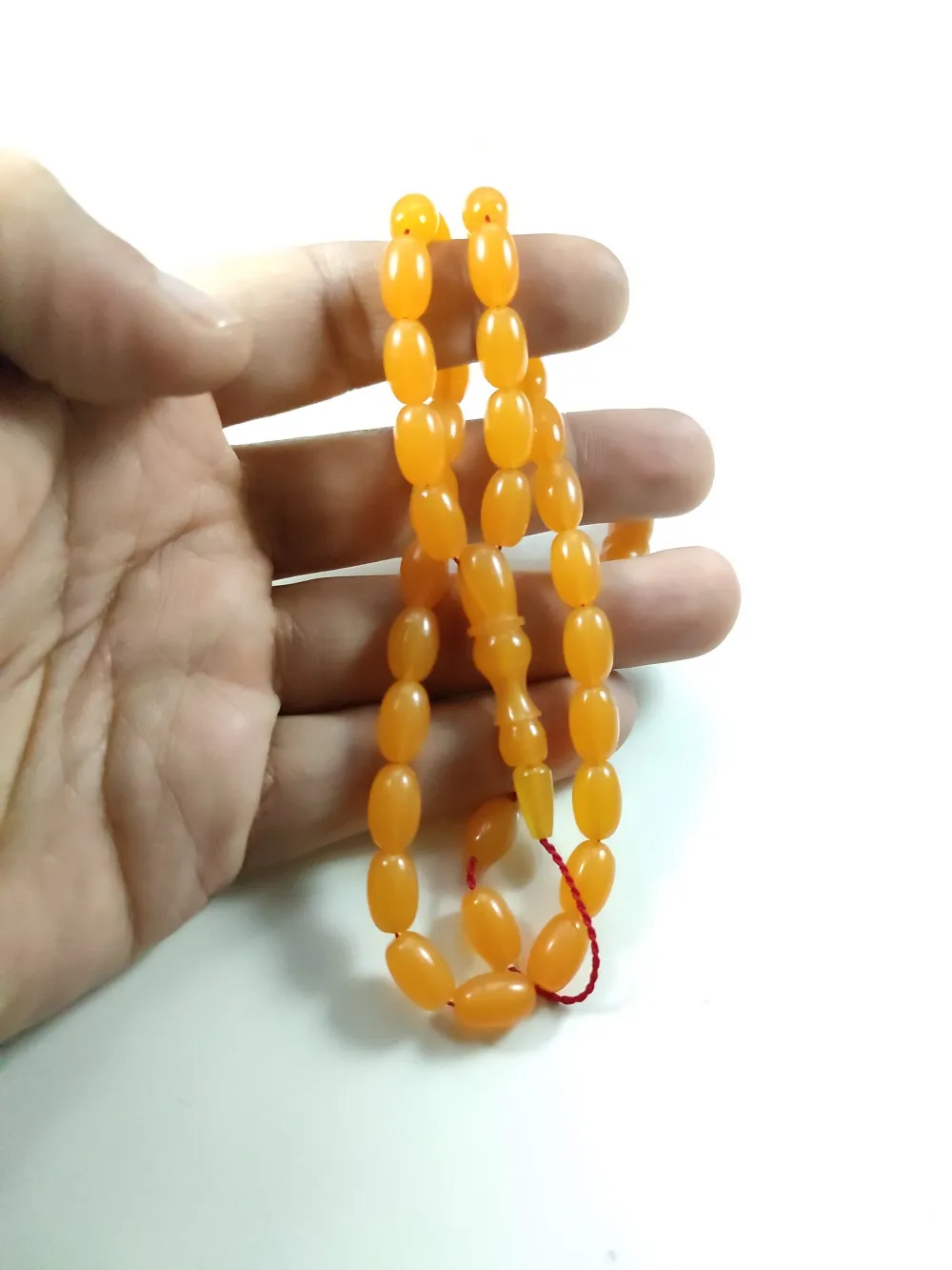 Erkan Çubukçu Usta İşi̇ İmzalı Mühürlü Sıkma Kehri̇bar küçük resim 4