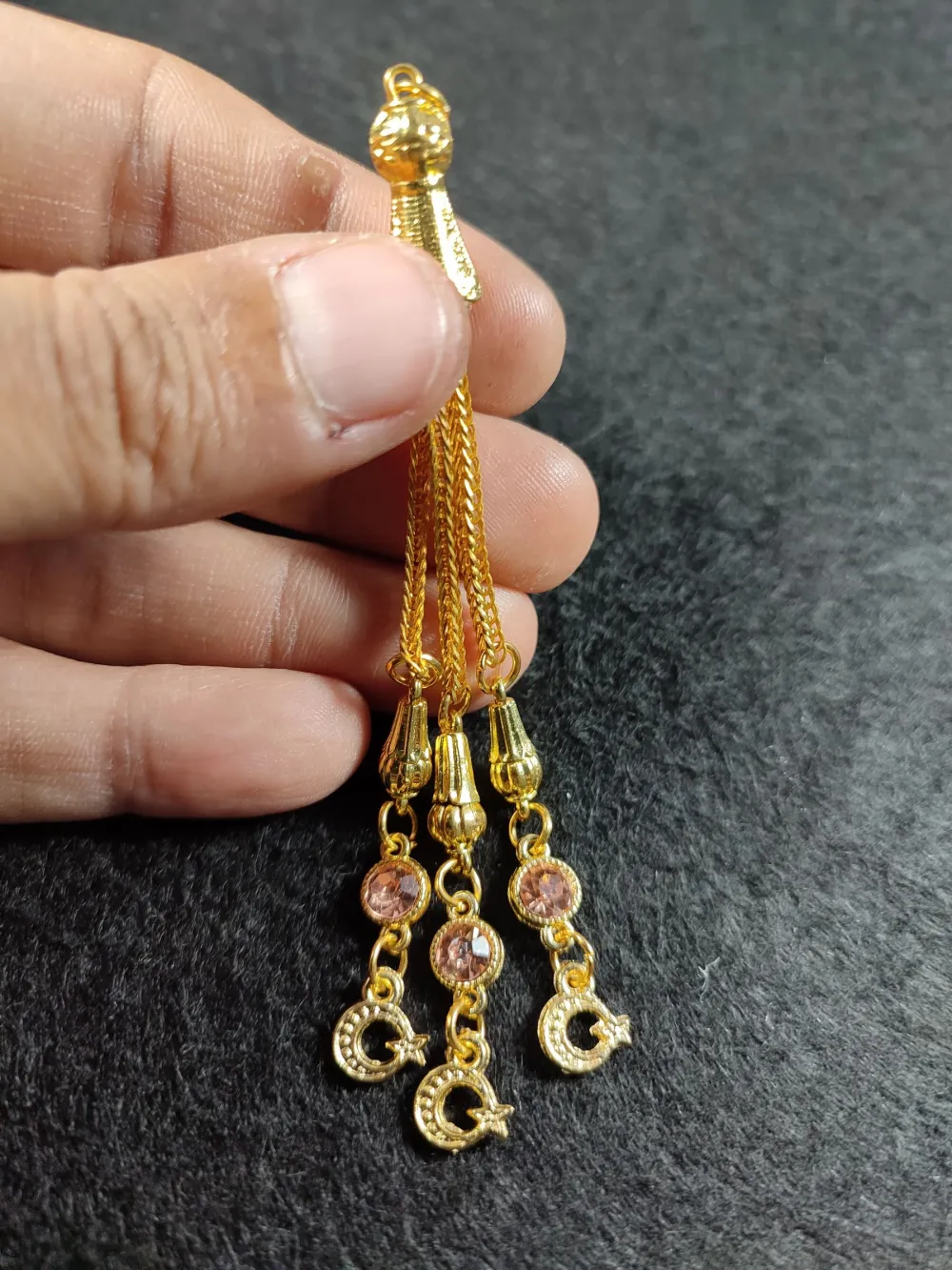 Alman Gümüş Tesbi̇h Püskülü küçük resim 2