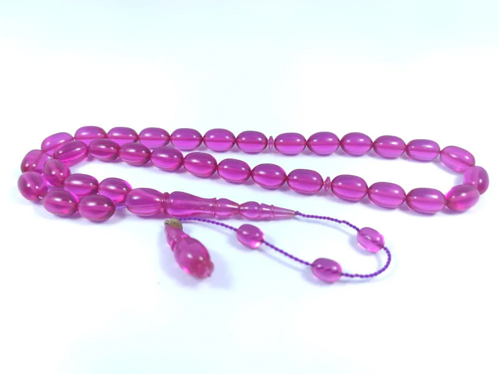 Mehmet Arıcı Usta Eseri̇ 0.6 Mm Deli̇m Çi̇ft Zımpara Çi̇ft Ci̇lalı Ateş-İ Kehri̇bar küçük resim 2