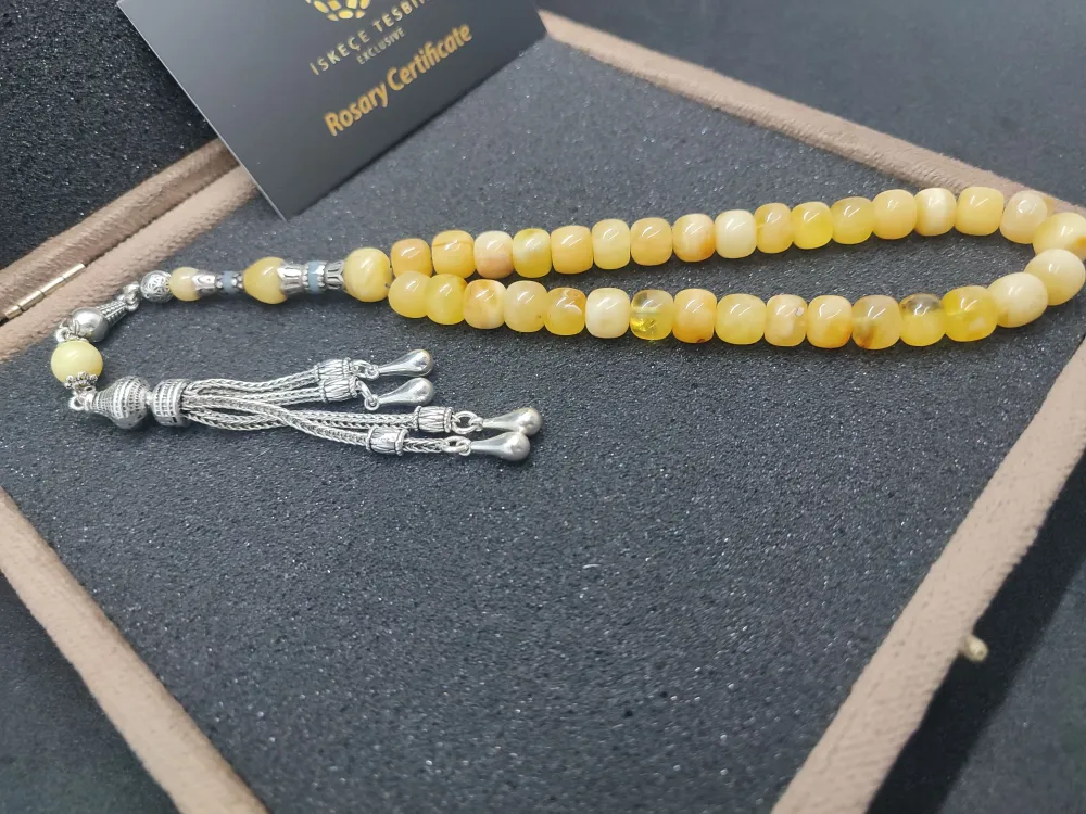 Gümüş Püsküllü Vıp Kadi̇fe Kutulu Gümüş Nakkaşlı 18.76 Gr. Kaya Damla küçük resim 3