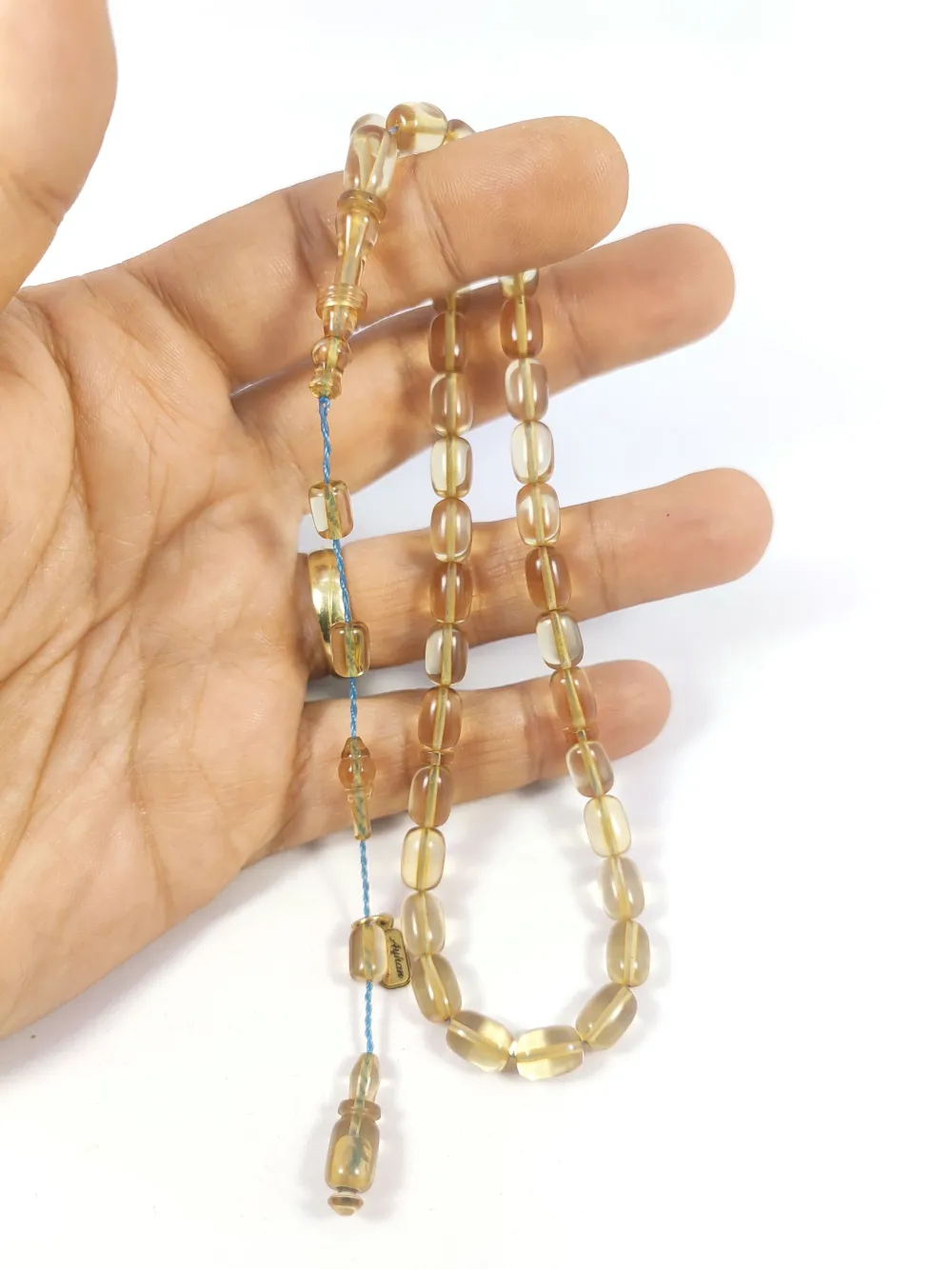 Ayhan Turan Usta Eseri̇ 0.6 Mm Deli̇m Halkalı İmame Tam El Boy Alman Zar küçük resim 4