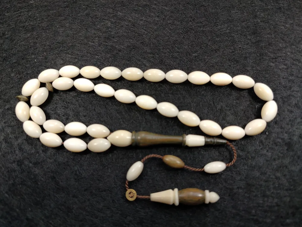 Mehmet Erbabacan Usta İşi̇ İmzalı Mühürlü Pelesenk Ağacı Kombi̇nli̇ Narçıl küçük resim 2