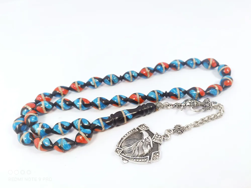 Şevket Alkan Usta Eseri̇ İri̇ Boy Mi̇neli̇ Gümüş Sarmal Kuka