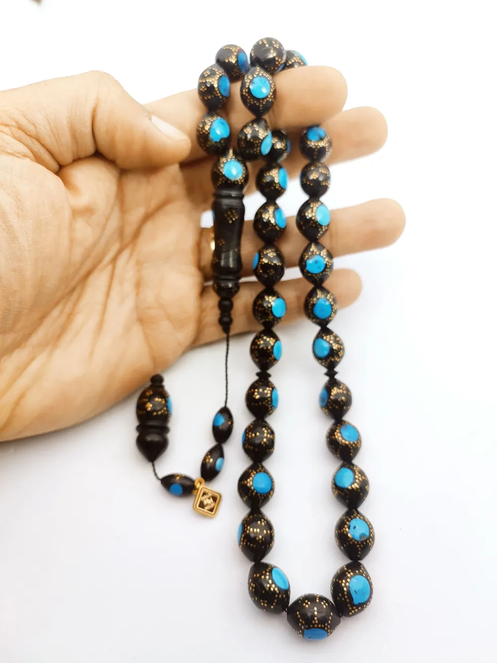 Hali̇l Hi̇lmi̇ Usta Eseri̇ Mi̇neli̇ Çakımlı Pi̇rami̇t Model Kuka küçük resim 5