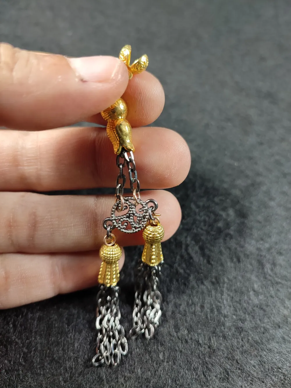 Alman Gümüş Tesbi̇h Püskülü küçük resim 2