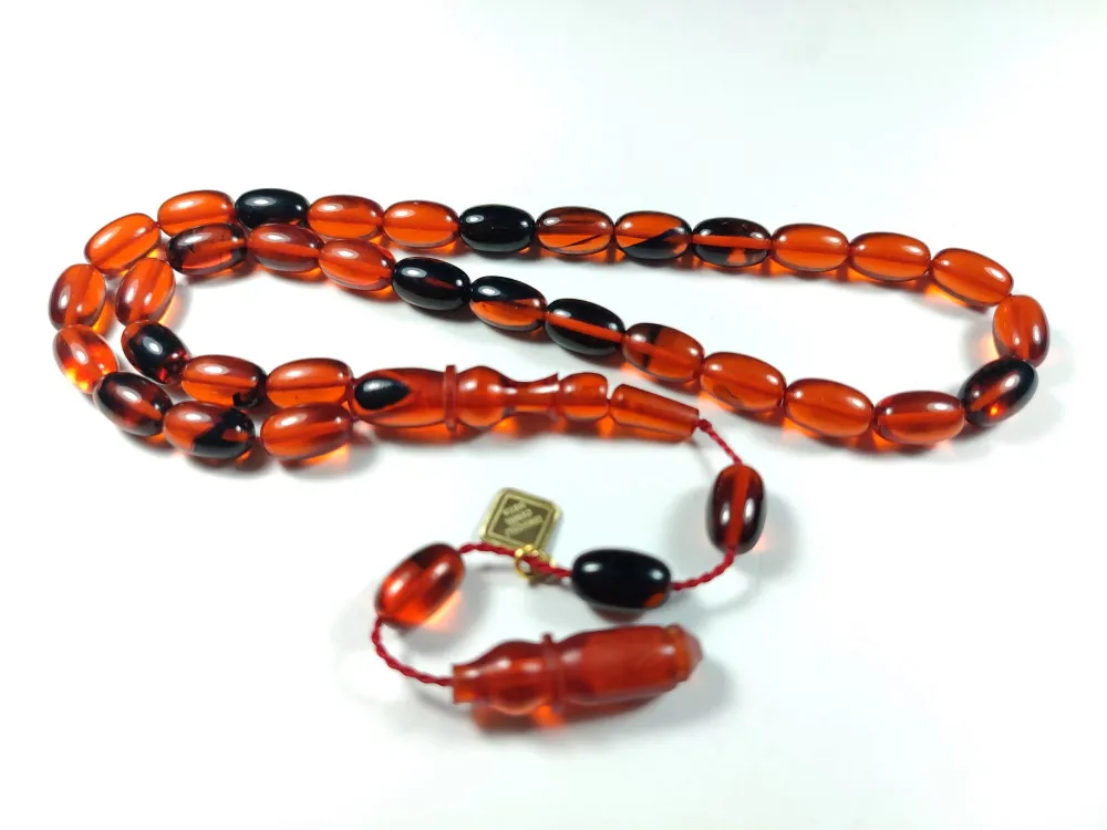 İskeçeli̇ Cemi̇l Usta İşi̇ İmzalı Sıkma Kehri̇bar