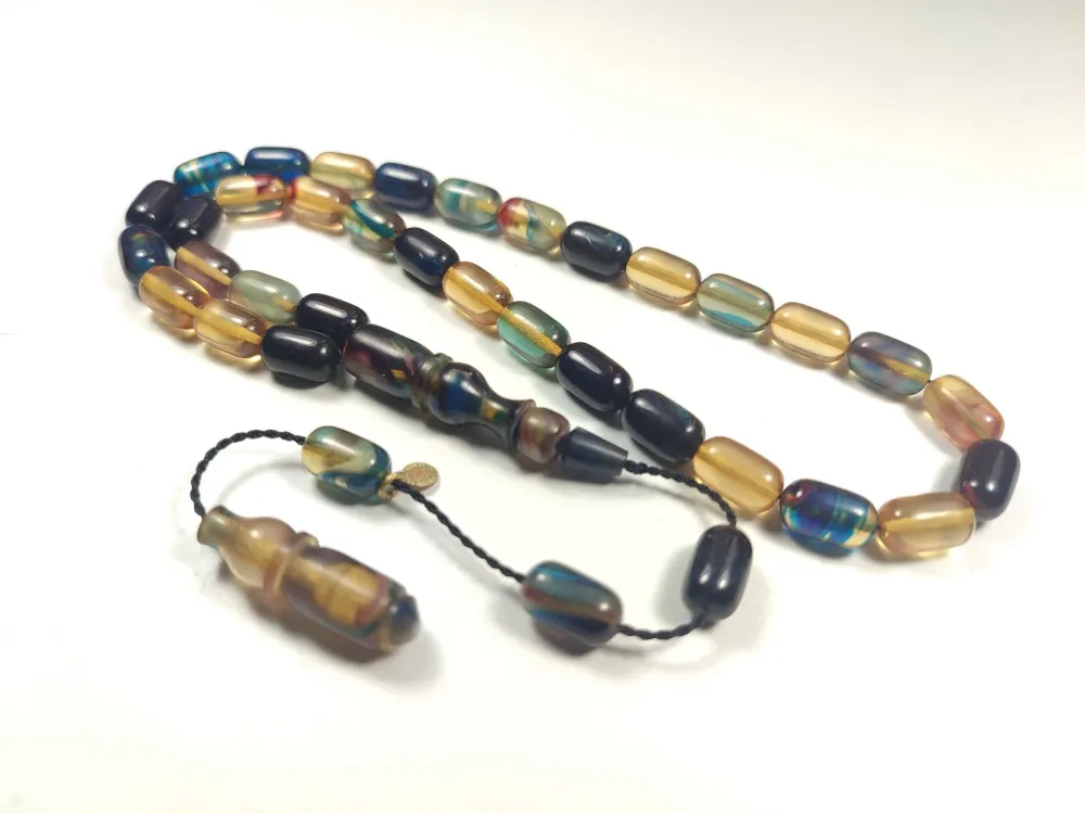 Erkan Çubukçu Usta İşi̇ İmzalı Mühürlü Ateş-İ Kehri̇bar küçük resim 3