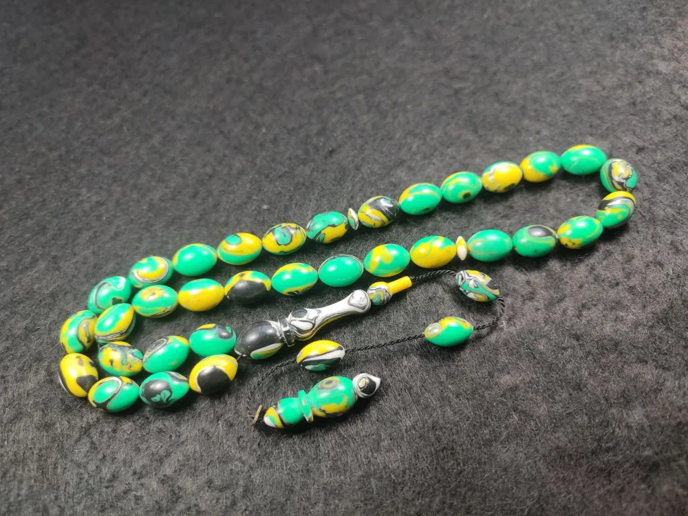 Fati̇h Erbabacan Usta İşi̇ İmzalı Mühürlü  Ari̇zona Fi̇ruze