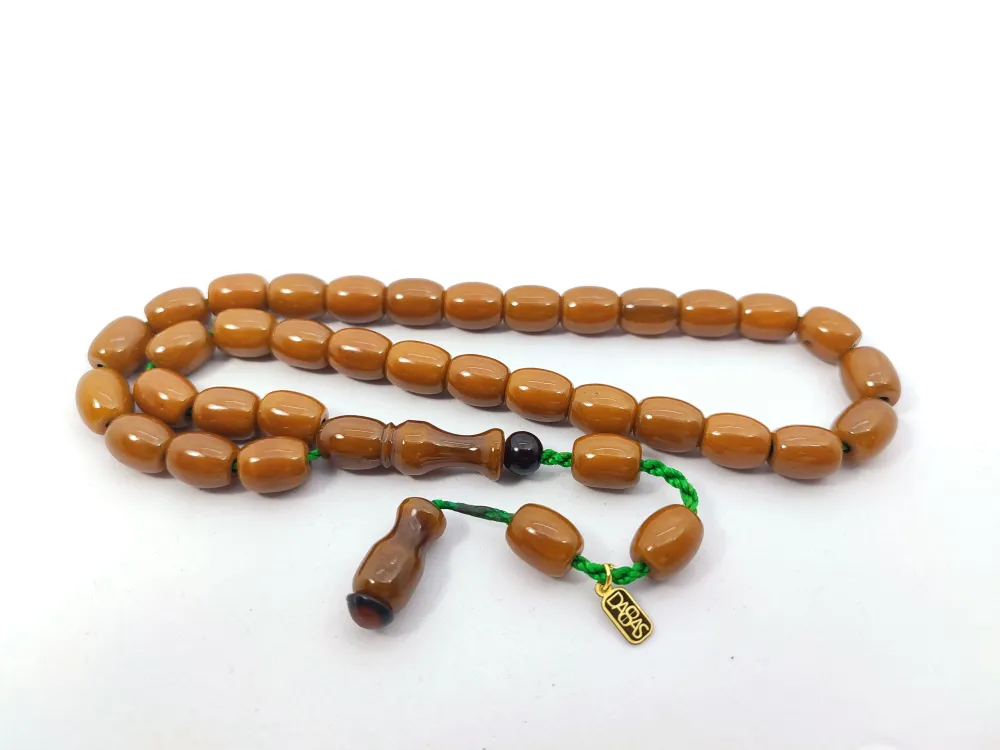 Muhammed Dabbas Usta Eseri̇ Osmanlı Torunu (Osmanlıya En Yakın) Sıkma Kehri̇bar küçük resim 2