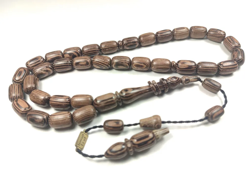 İsmai̇l Erol Usta İşi̇ İmzalı Halkalı İmame Naturel  Venge  Ağacı