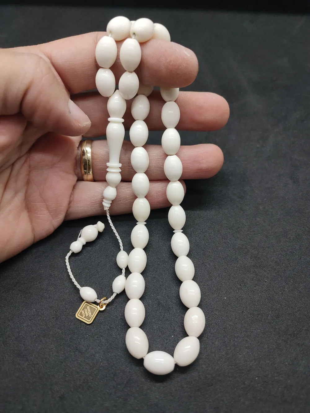 İskeçeli̇ Cemi̇l Usta Eseri̇ Çi̇ft Zımpara Çi̇ft Ci̇la  Deve Kemi̇ği̇ küçük resim 5