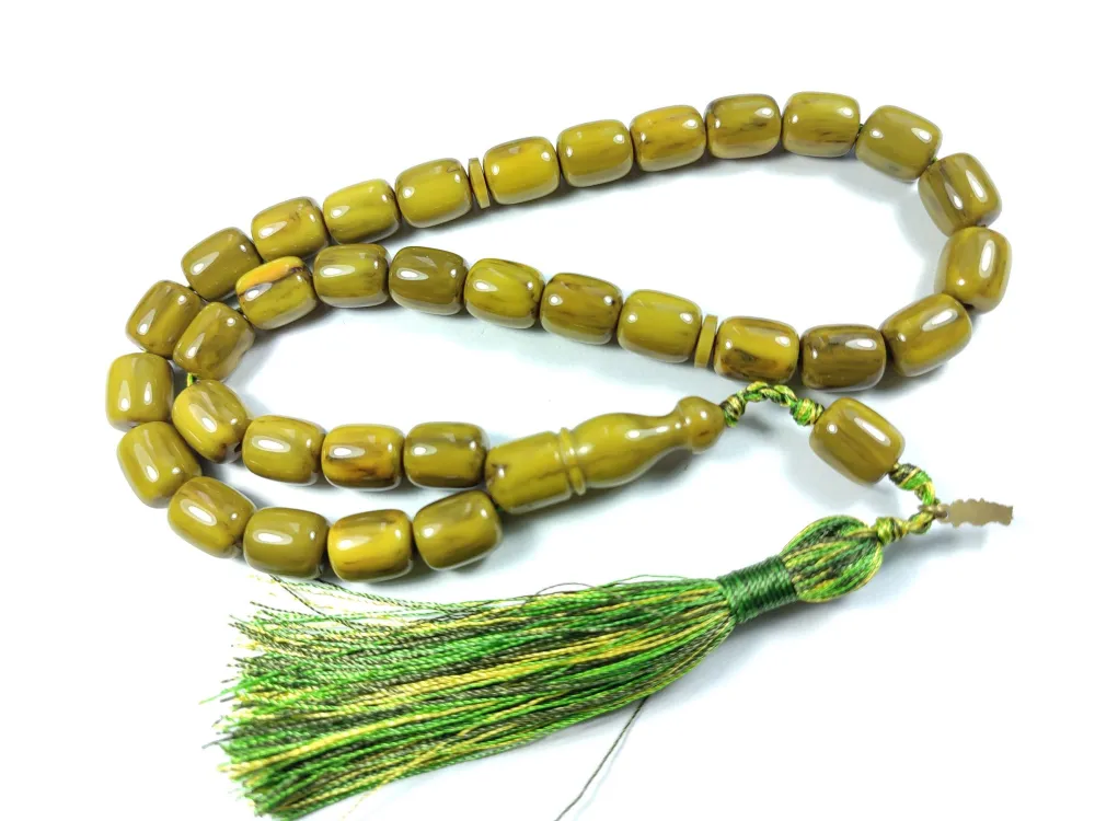 Ebu Zeyn Usta İşi̇ İmzalı Mühürlü Sıkma Kehri̇bar