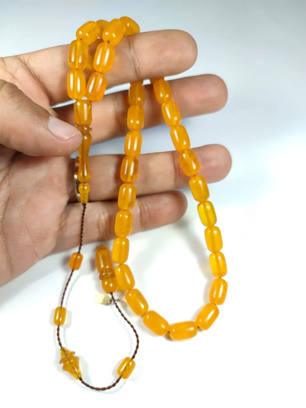 Ayhan Turan Usta İşi̇ İmzalı  Sıkma Kehri̇bar küçük resim 5