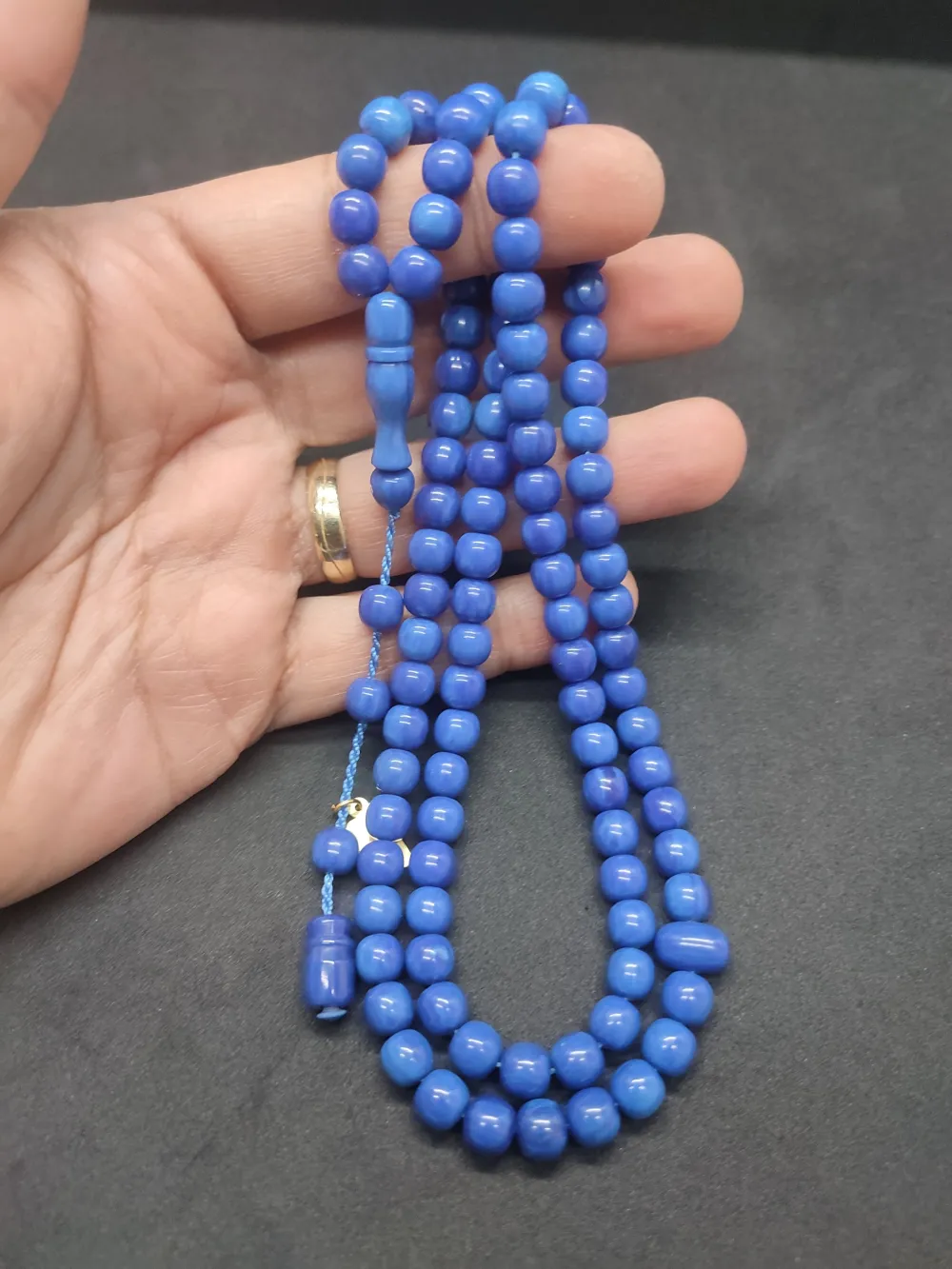 Zeyn Usta Eseri̇ Sıkma Kehri̇bar Namaz Tesbi̇hi̇ küçük resim 5