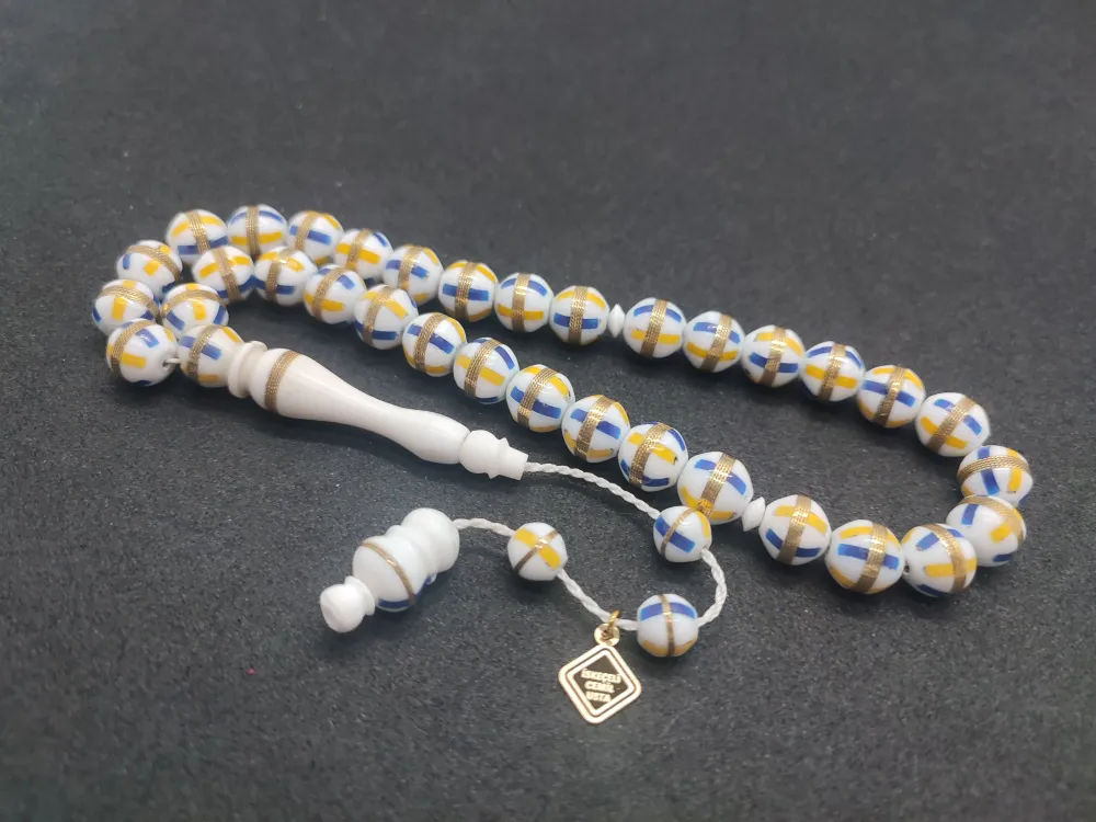 İskeçeli̇ Cemi̇l Usta Eseri̇ Gümüş Sarmal Ve Mi̇neli̇ Deve Kemi̇ği̇ küçük resim 3