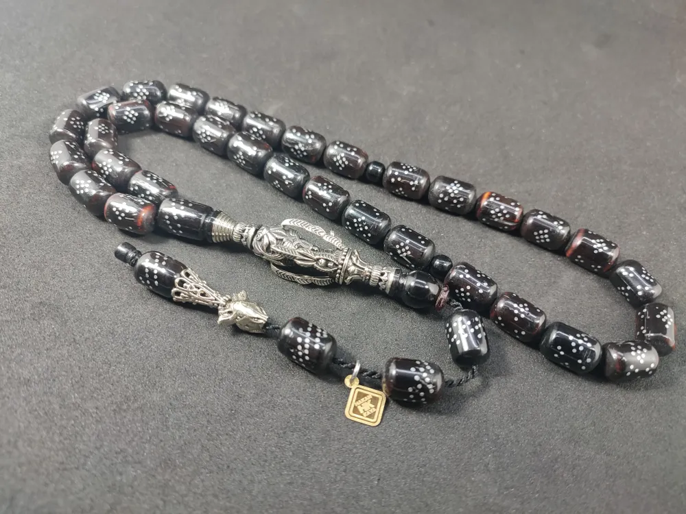 Hakan Kaya Usta  El İşçi̇li̇kli̇ Ağır Gümüş Nakkaşlı İri̇ Boy Çakımlı  Kuka