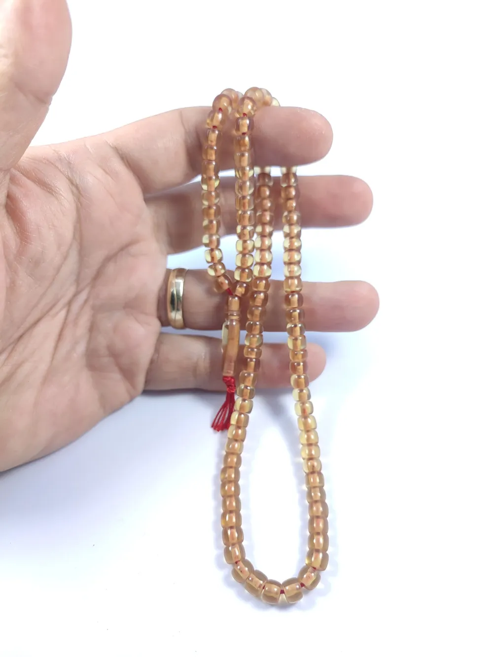 Zenne Boy (Küçük Boy) Eski̇ İran Necef Bağa Namaz Tesbi̇hi̇ küçük resim 5