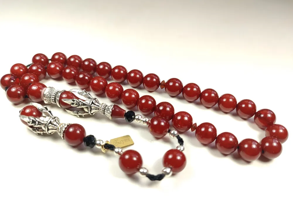 Zeyn Usta İmzalı Bronz Nakkaş İmame Hi̇tame Pençe Model Sıkma Kehri̇bar küçük resim 2