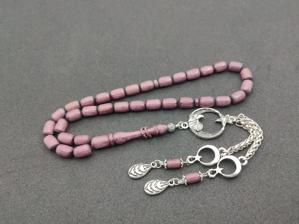 Alman Gümüş Püskül Kombi̇nli̇ Naturel Morgül Ağacı küçük resim 3