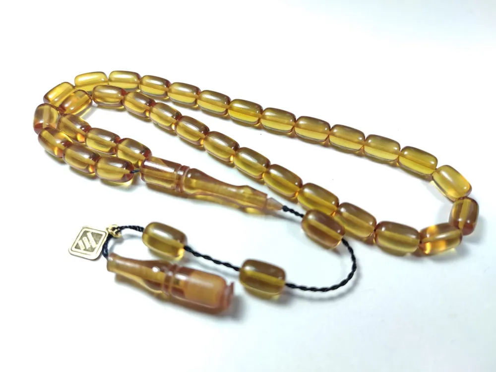 İskeçeli̇ Cemi̇l Usta İşi̇ İmzalı  Alman Zar Kehri̇bar küçük resim 3