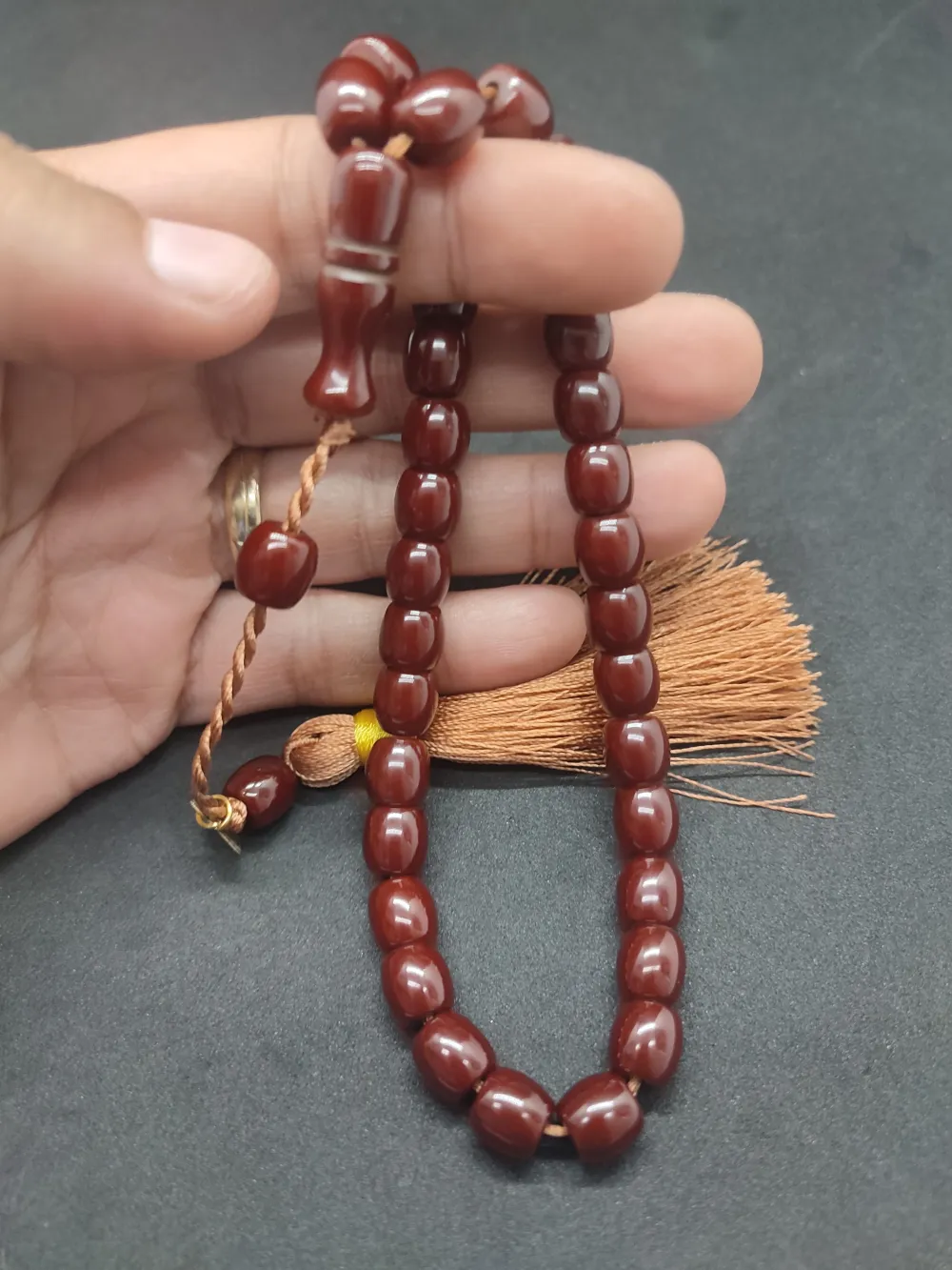 Junai̇d Hasan Usta Eseri̇ Eski̇ Usul Çalışılmış Alman Faturan küçük resim 4