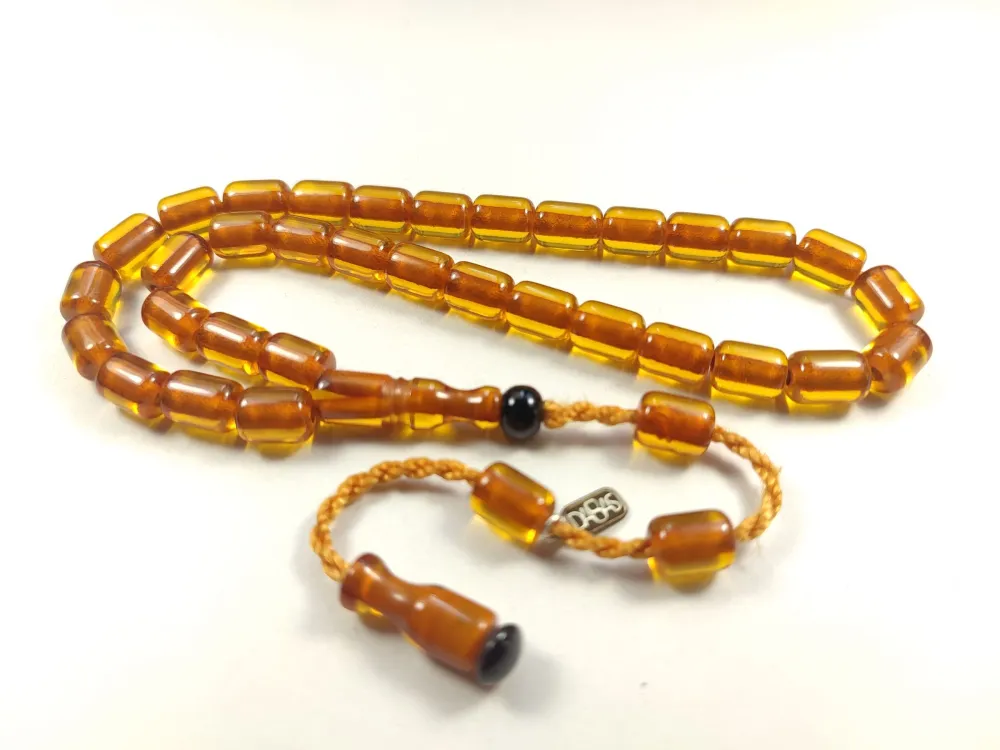 Muhammed Dabbas Usta İşi̇ İmzalı Ateş Kehri̇bar küçük resim 2