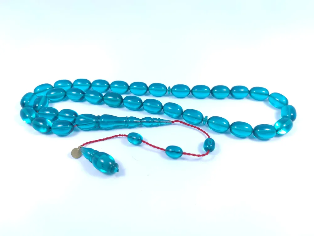 Mehmet Arıcı Usta Eseri̇ 0.6 Mm Deli̇m Çi̇ft Zımpara Çi̇ft Ci̇lalı Ateş-İ Kehri̇bar küçük resim 2