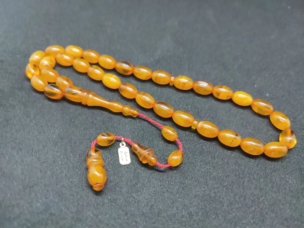 Ayhan Turan Usta Eseri̇ Osmanlı Mi̇skevi̇ Tadında Sıkma Kehri̇bar küçük resim 2