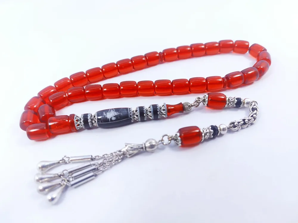 Şevket Alkan Usta Eseri̇ Gümüş Nakkaşlı  Alman Zar Kehri̇bar