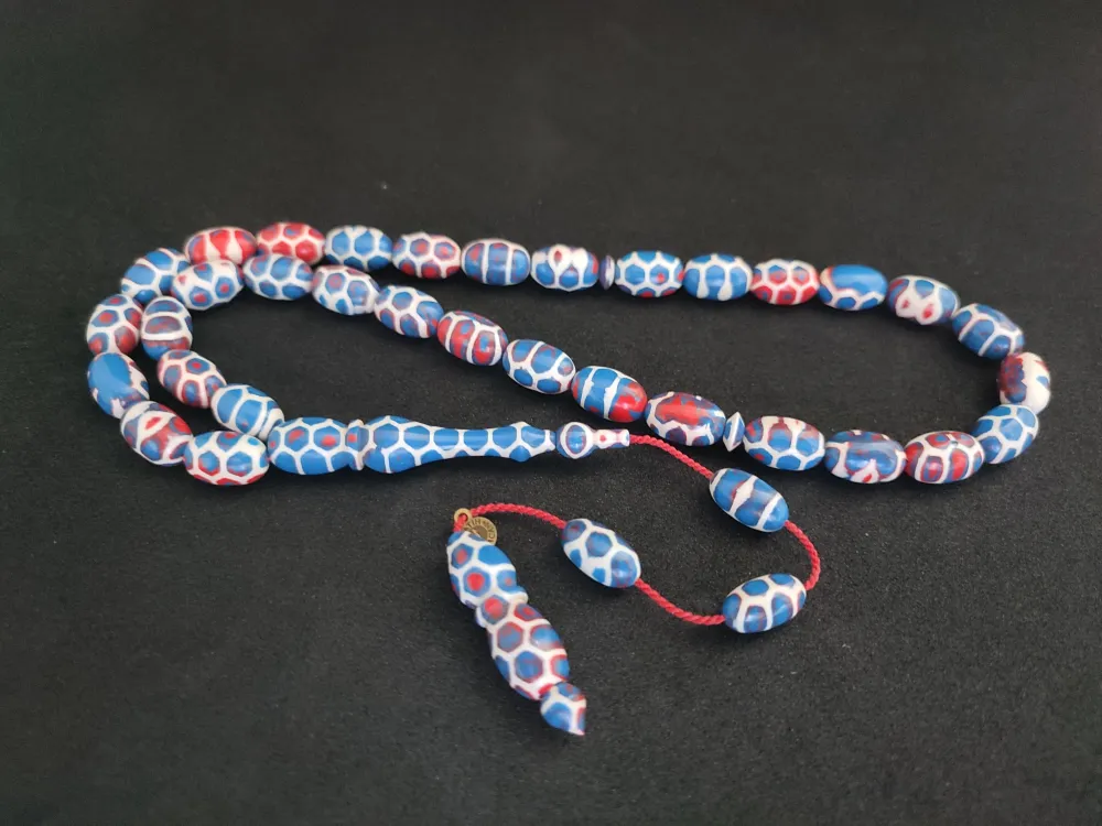 Fati̇h Erbabacan Usta İşi̇ İmzalı Mühürlü  Ari̇zona Fi̇ruze küçük resim 3