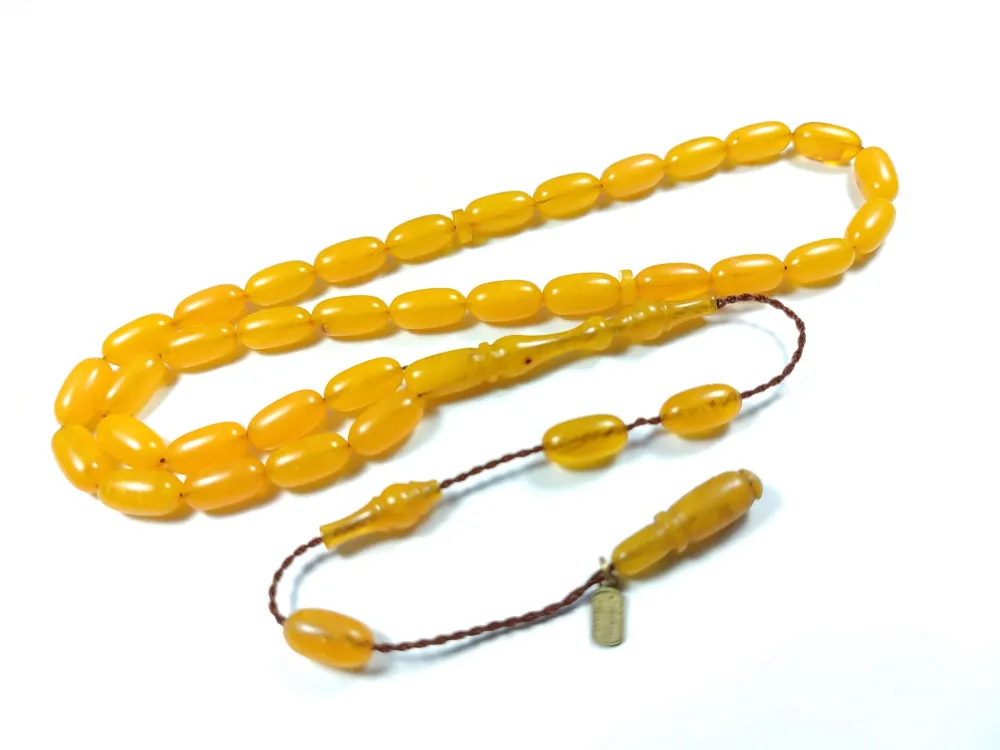 Ayhan Turan Usta İşi̇ İmzalı 0.6 Mi̇li̇m Şeffaf Deli̇m Sıkma Kehri̇bar