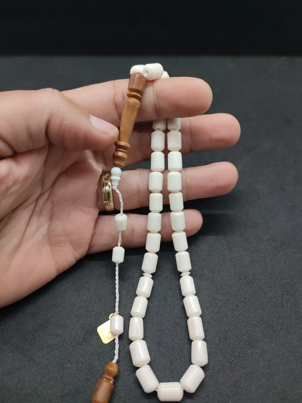 İskeçeli̇ Cemi̇l Usta Eseri̇ Kuka Kombi̇nli̇  Deve Kemi̇ği̇ küçük resim 5