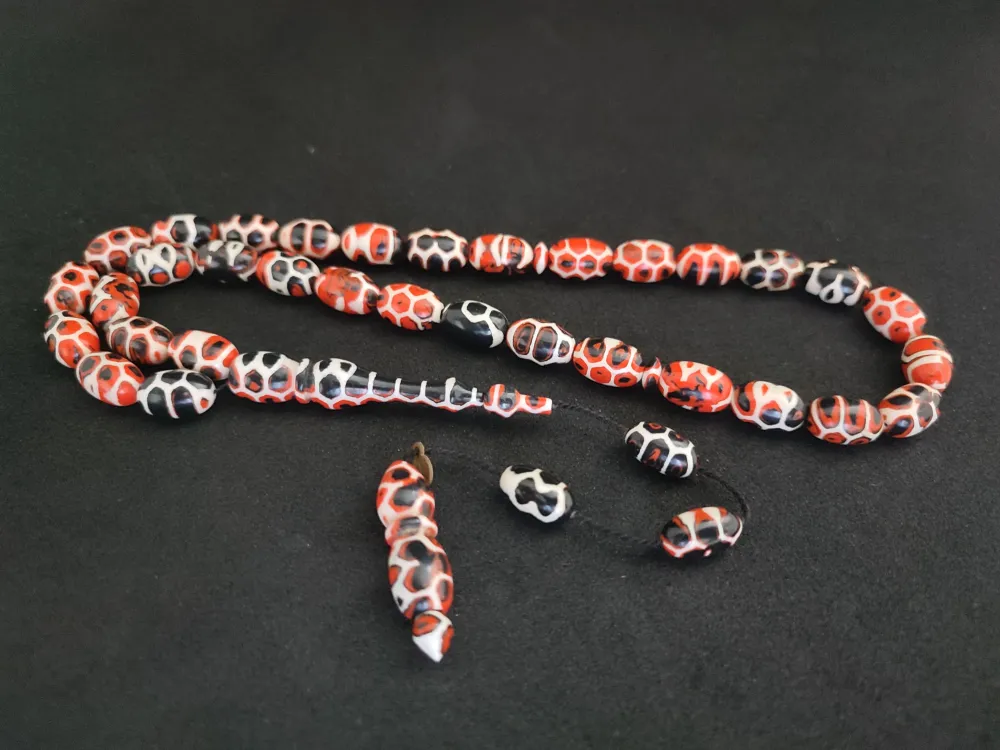 Fati̇h Erbabacan Usta İşi̇ İmzalı Mühürlü  Ari̇zona Fi̇ruze küçük resim 3