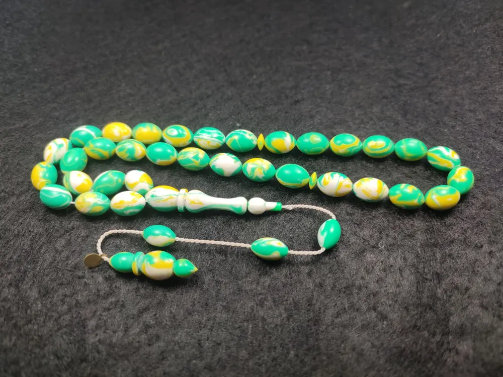 Fati̇h Erbabacan Usta İşi̇ İmzalı Mühürlü  Ari̇zona Fi̇ruze küçük resim 3