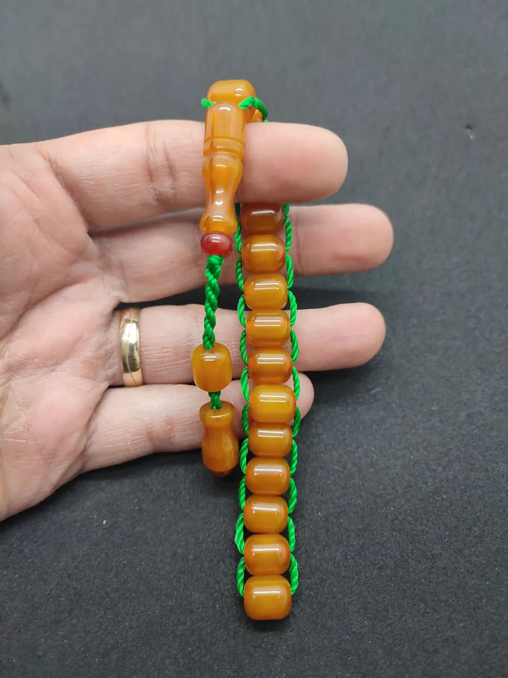 Şevket Alkan Usta Eseri̇ Zaza Model Sıkma Kehri̇bar küçük resim 5