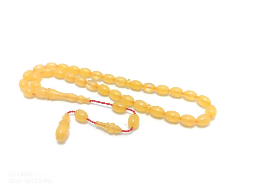 Darabacı Abdullah Usta Eseri̇ El Boy 3 Kat Ci̇lalı Sıkma Kehri̇bar küçük resim 3