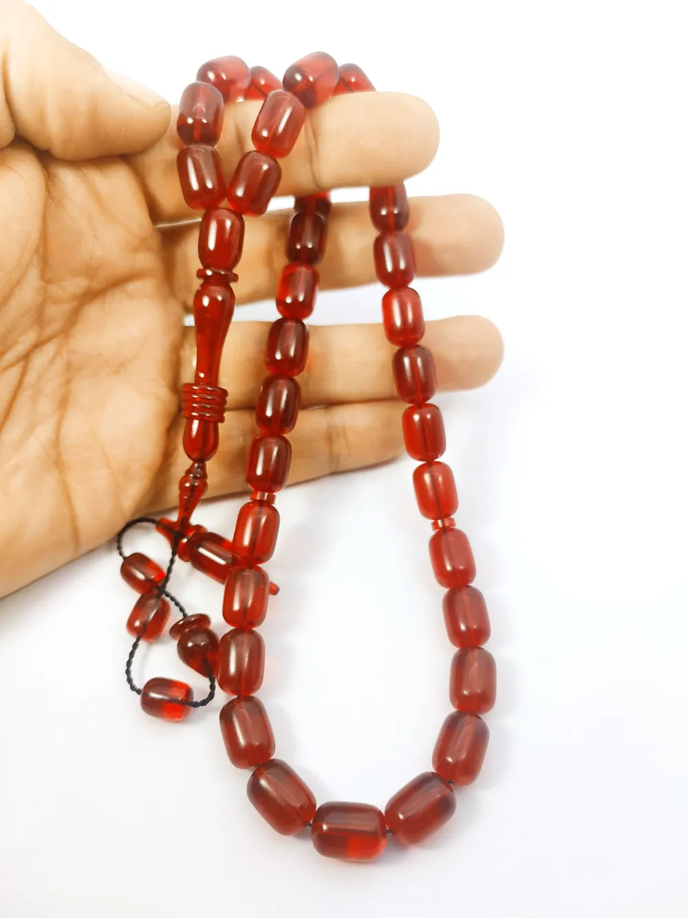 Ahmet Eryılmaz Usta Eseri̇ 0.6 Şeffaf Deli̇m İmame Halkalı Çi̇ft Ci̇lalı Alman Zar küçük resim 5