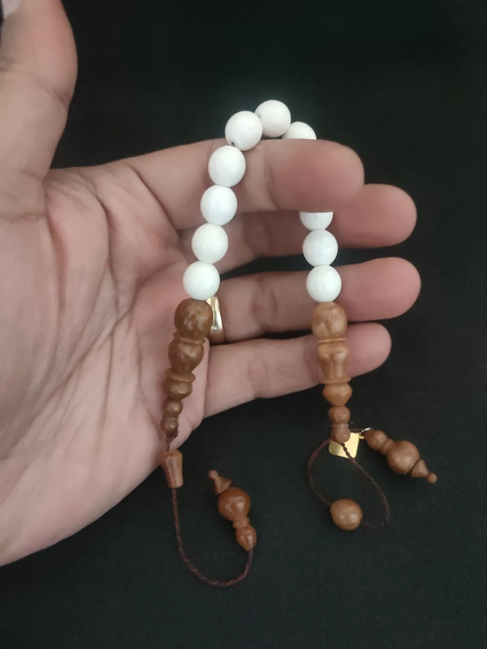İskeçeli̇ Cemi̇l Usta Eseri̇ Çi̇ft İmame Zaza Model Kuka Kombi̇nl Naturel Deve Kemi̇ği̇ küçük resim 4