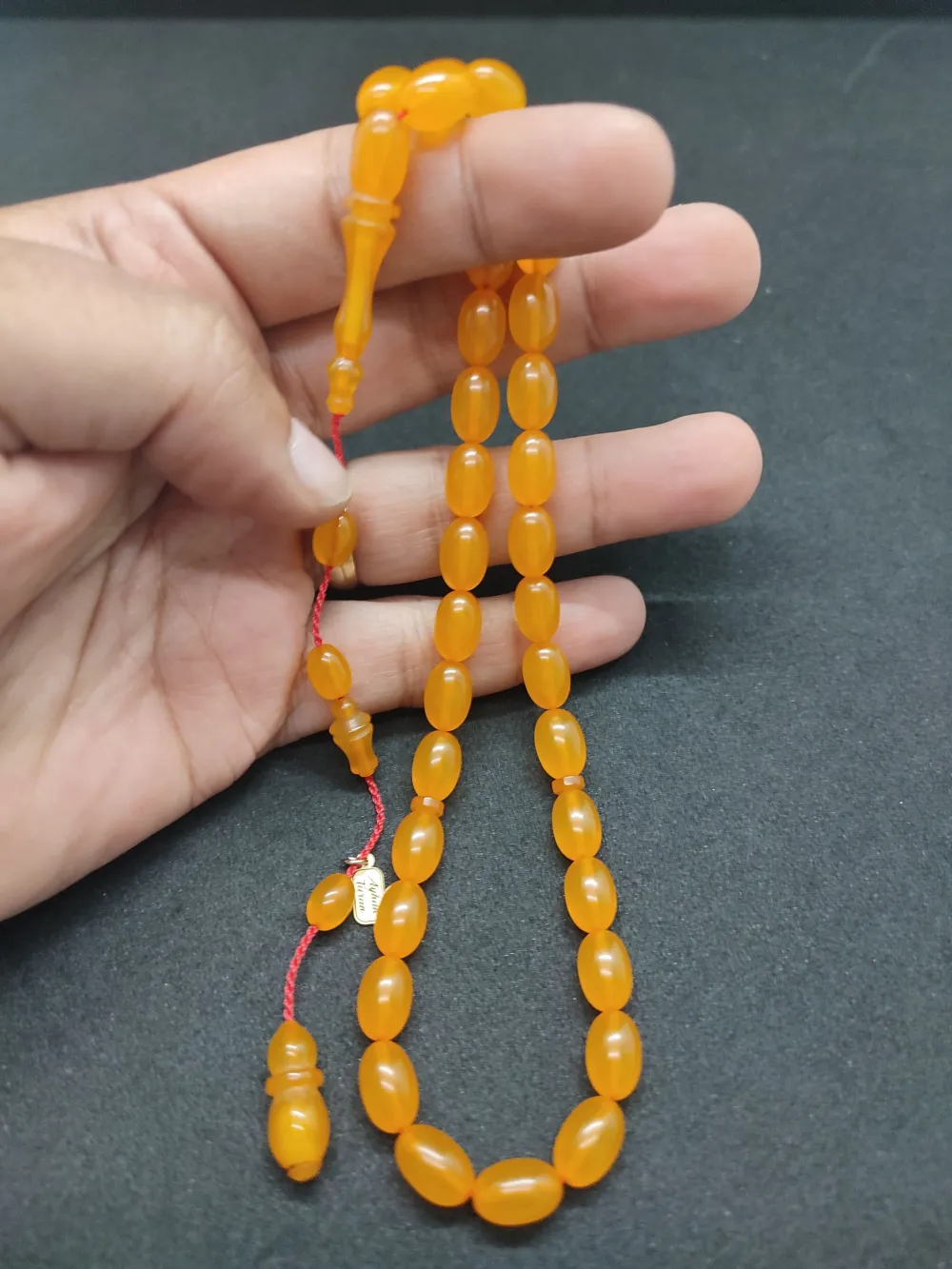 Ayhan Turan Usta Eseri̇ Osmanlı Mi̇skevi̇ Tadında Sıkma Kehri̇bar küçük resim 5