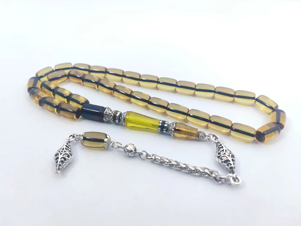 925 Ayar Gümüş Nakkaş Çi̇ft Kat Torna Çi̇ft Ci̇lalı Necef küçük resim 2