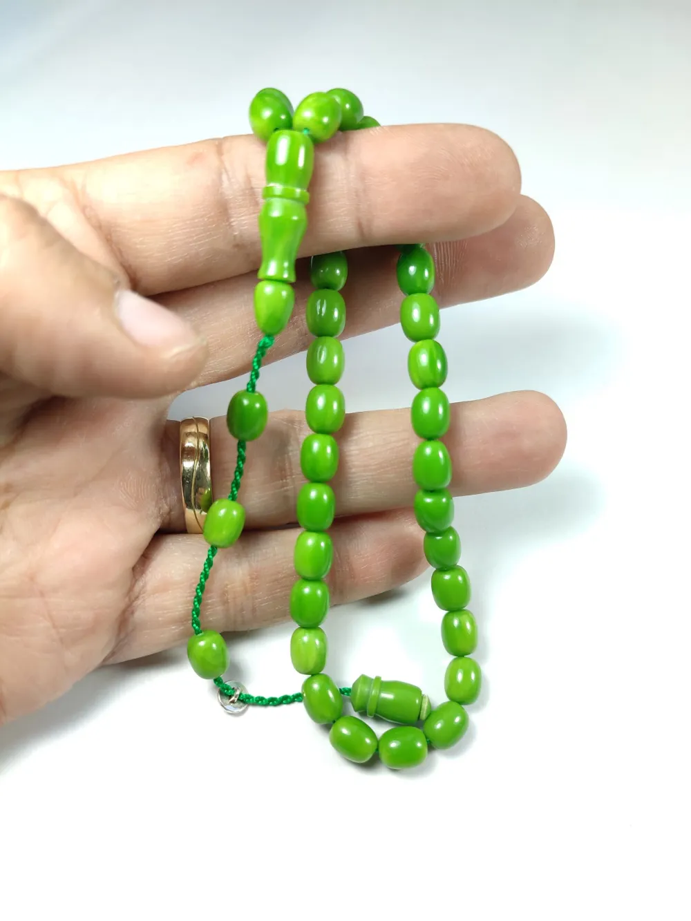 Şükrü Baba Usta İşi̇ İmzalı Mühürlü Bi̇lek Boy Kanayan Bağa küçük resim 4