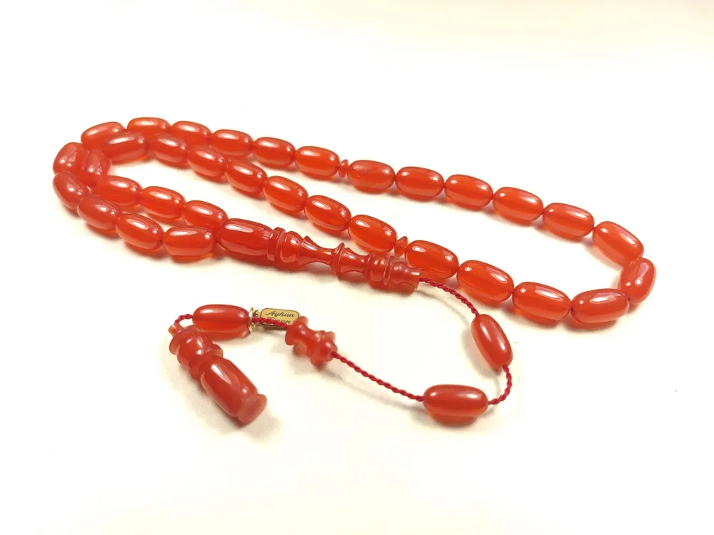 Ayhan Turan Usta İşi̇ İmzalı Yemen Zar  Kehri̇bar küçük resim 2