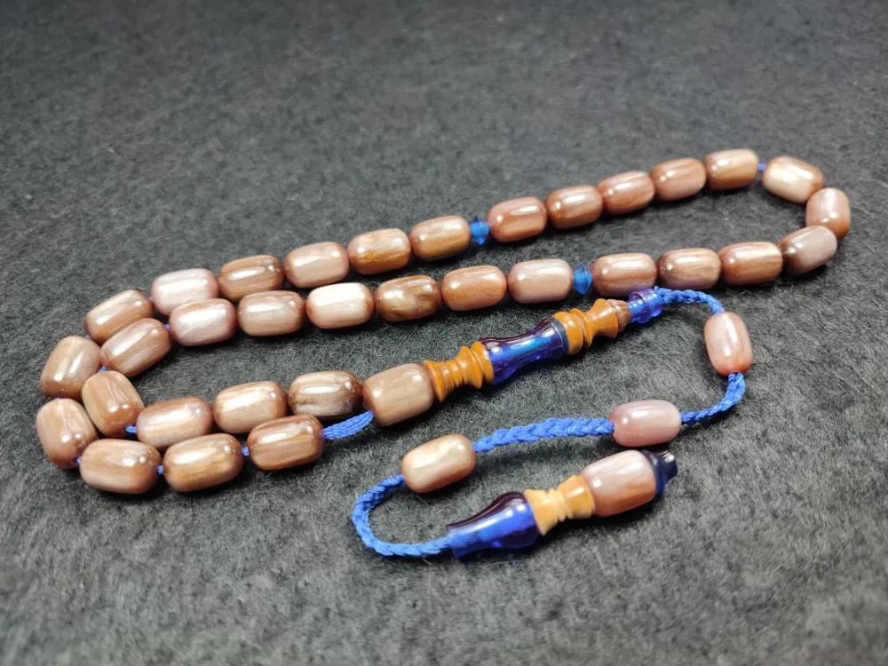 Emi̇ne Reşvani̇ Usta Eseri̇ İmame Hi̇tame Kuka Eski̇ Katali̇n Kombi̇nli̇ Sıkma Kehri̇bar küçük resim 2