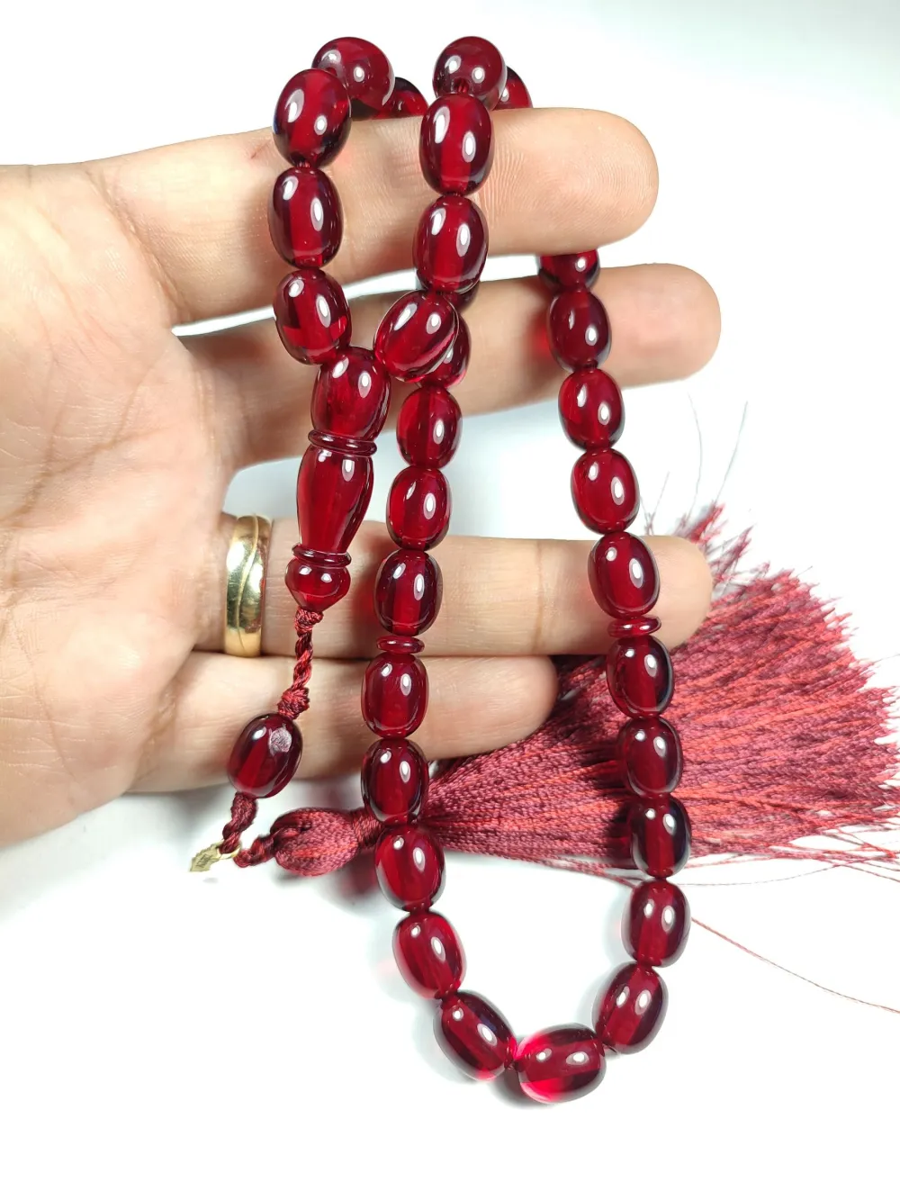 Ebu Zeyn Usta İşi̇ İmzalı Mühürlü Ateş-İ Kehri̇bar küçük resim 5