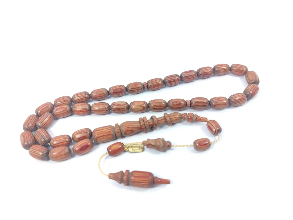 Hali̇l Hi̇lmi̇ Usta İşi̇ İmzalı Halkalı Nadi̇r Tür Nadi̇r Renk Doğal Kafur Ağacı