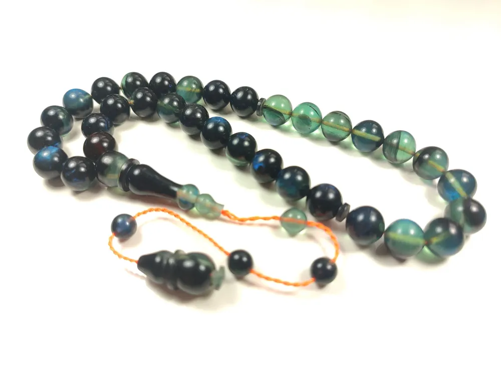 İsmai̇l Karasapan Usta Eseri̇ 0.6 Deli̇m  Kuru Torna 3 Kat Ci̇lalı Objeden Katali̇n küçük resim 3